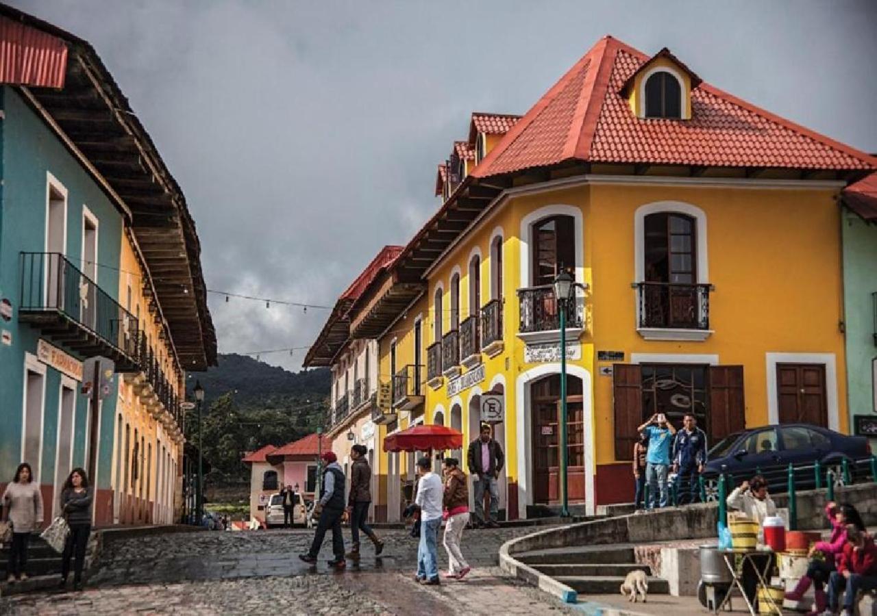 Esduma Hk Hotel Pachuca Bagian luar foto